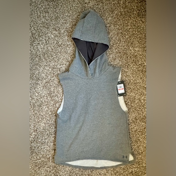 Under Armour Tops - New with Tags Under Armour Women’s UA BTG Terry SL Hoodie Size XS